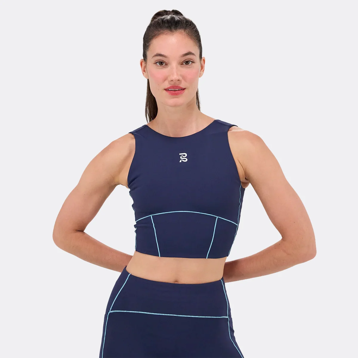 Bandit Stamina™ Pop Stitch Volta Crop