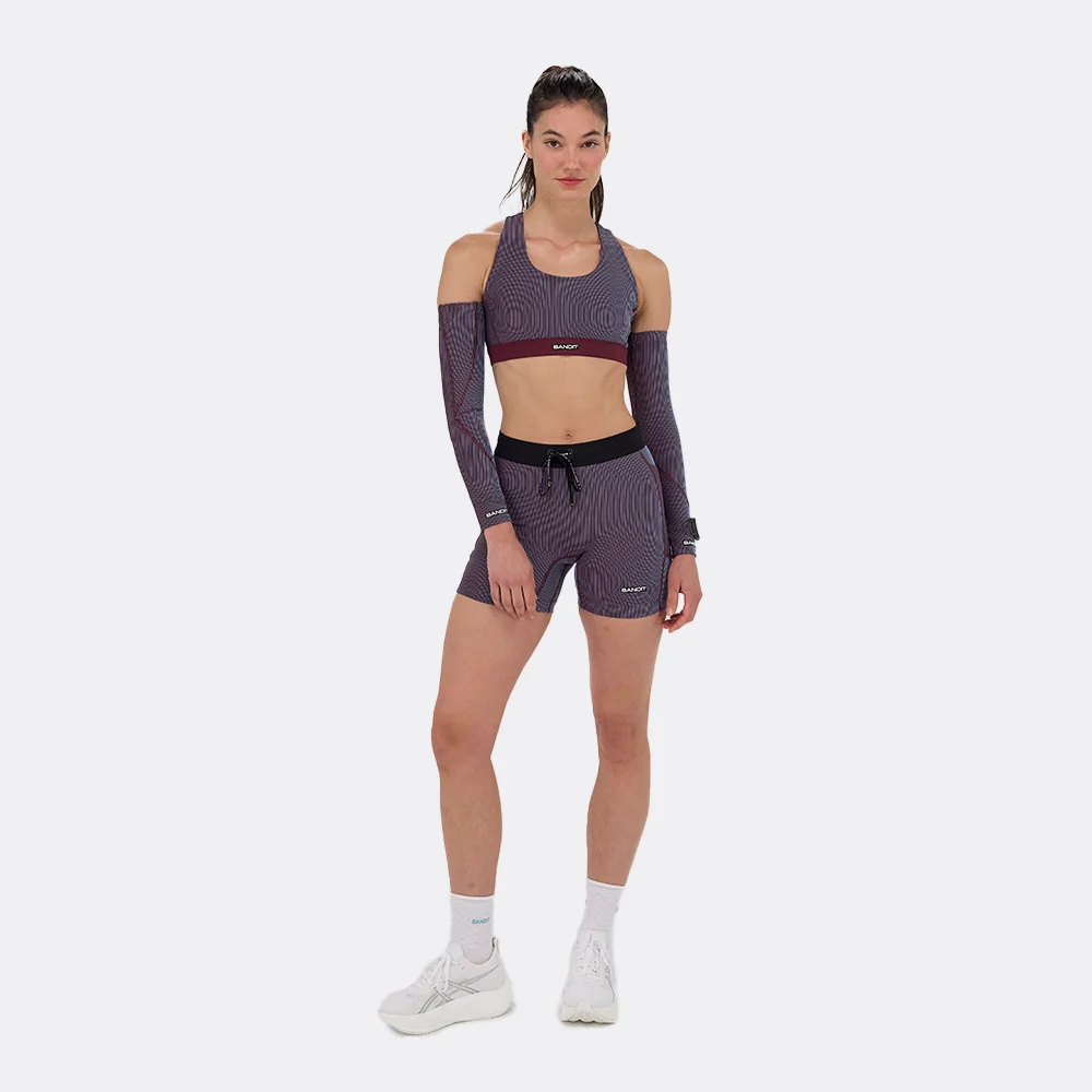 Bandit Striped Cadence™ Scoop Neck Run Bra - Image 2
