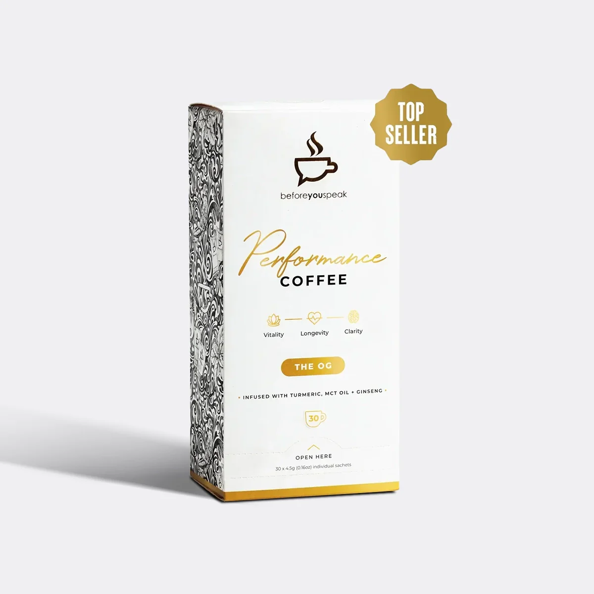 Before You Speak Performance Coffee